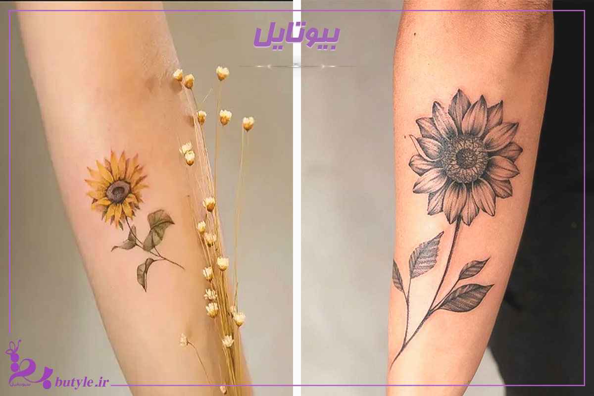 طرح تاتو روی دست