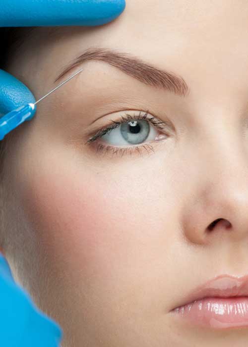 یکی از روشهای لیفت ابرو استفاده از روش بوتاکس است.