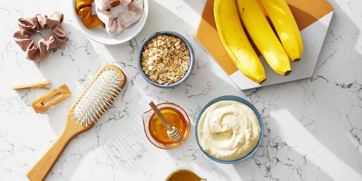 ماسک مو خانگی برای ترمیم