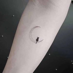 تتو کوچک گربه
