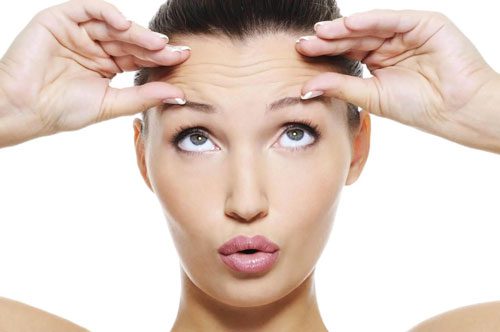 انقباض عضلات یکی از دلایل ایجاد چین و چروک