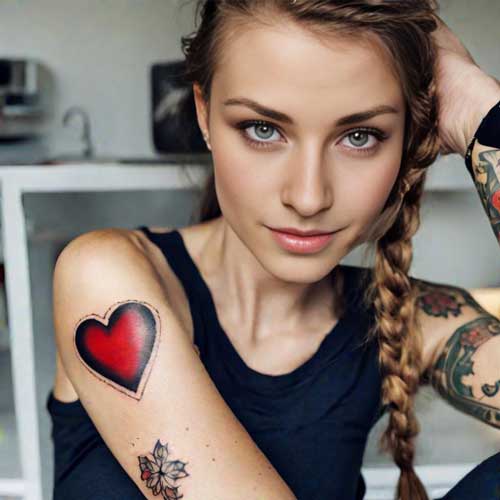 heart tattoo