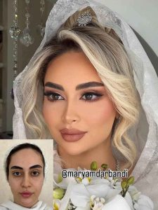 خدمات عروس سالن مریم دربندی شمال تهران