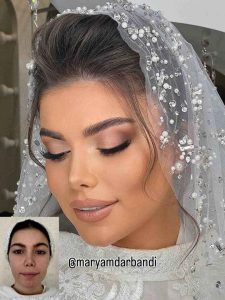 شینیون تخصصی عروس سالن مریم دربندی